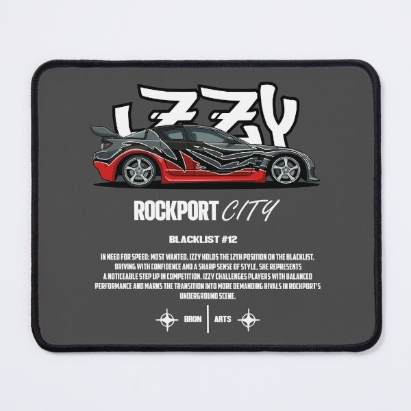 Item preview, Need For Speed Most Wanted Blacklist #12 Izzy Mazda RX-8 designed and sold by BronArtworks.