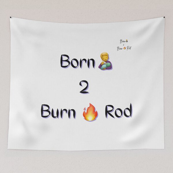 Item preview, Born to Burn Rod – Welder Pride Shirt for Stick Welding Pros & Metal Fabrication Legends designed and sold by IronMade Apparel.