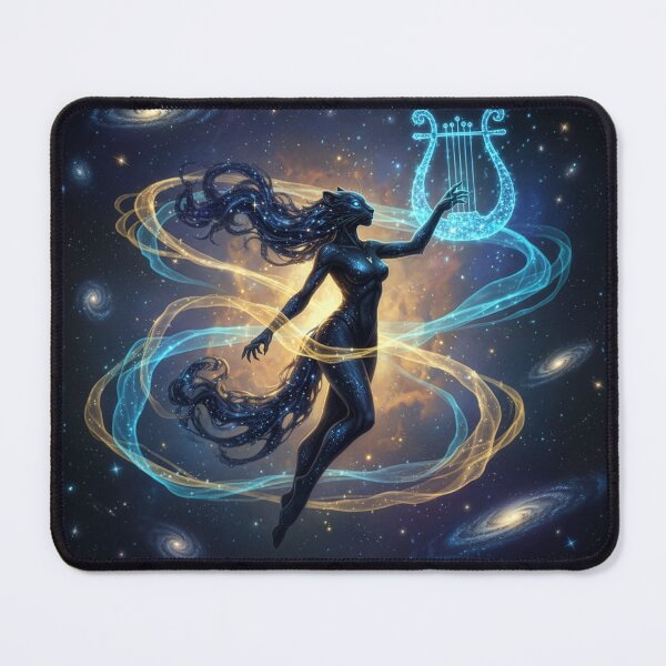 Item preview, Cosmic Black Panther - Lyra designed and sold by Cosmic Zoo.