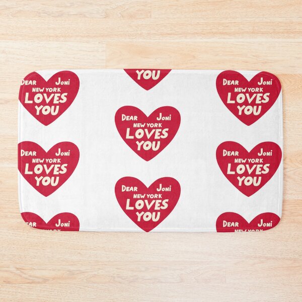 Item preview, Dear Joni, New York loves you - dark red designed and sold by annaseditss.