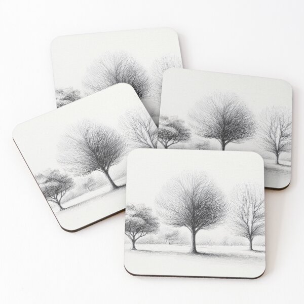 Item preview, Serene Winter Trees designed and sold by lautir.