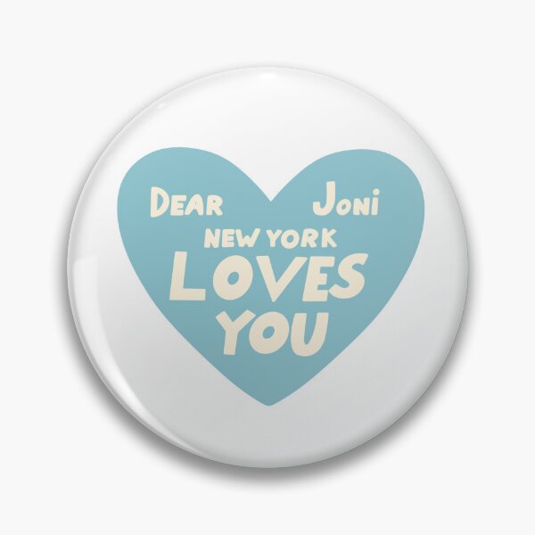 Item preview, Dear Joni, New York loves you - blue designed and sold by annaseditss.