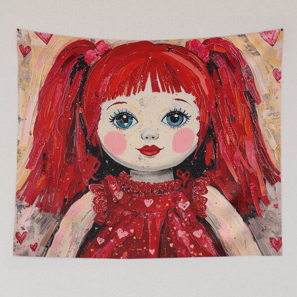 Item preview, Eclectric Red Rag Doll designed and sold by shaang.