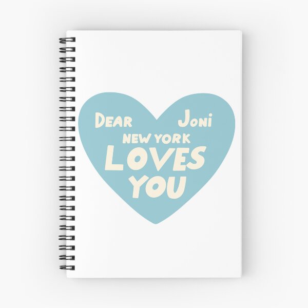 Item preview, Dear Joni, New York loves you - blue designed and sold by annaseditss.