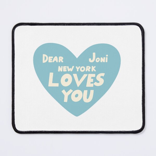 Item preview, Dear Joni, New York loves you - blue designed and sold by annaseditss.