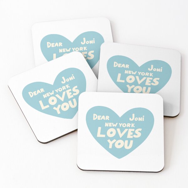 Item preview, Dear Joni, New York loves you - blue designed and sold by annaseditss.
