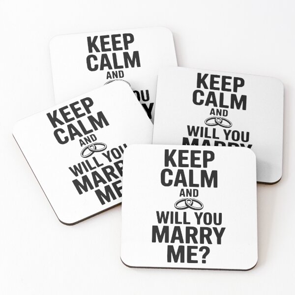 Item preview, Keep Calm and Will You Marry Me? designed and sold by Frank Ring.