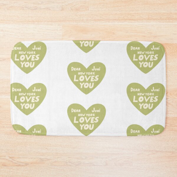 Item preview, Dear Joni, New York loves you - green designed and sold by annaseditss.