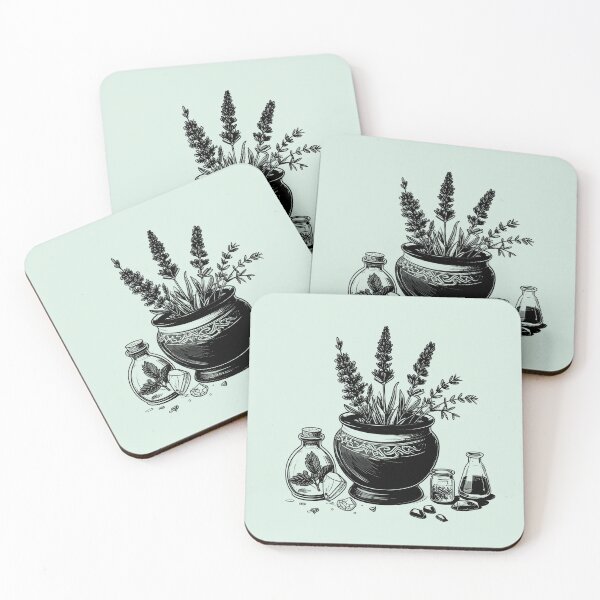 Item preview, Silent magic, herbs and potions designed and sold by LiskoDesign.