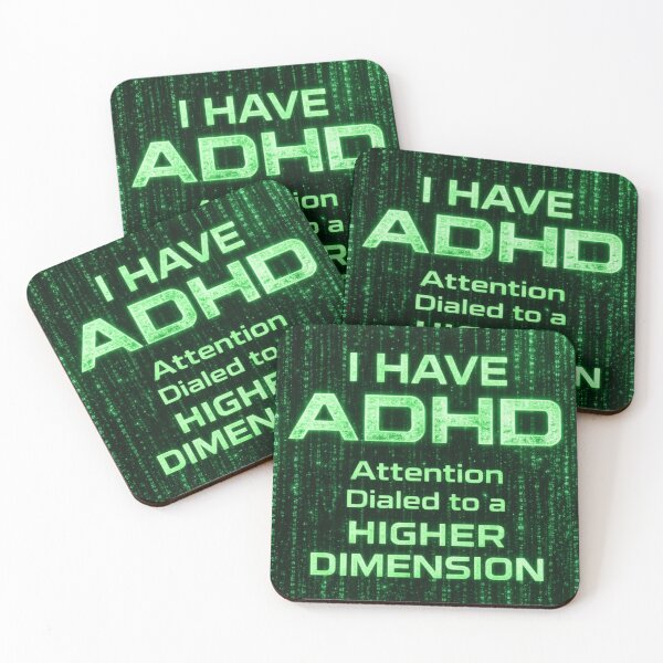 Item preview, ADHD Attention Dialed to a Higher Dimension designed and sold by MindRebel.