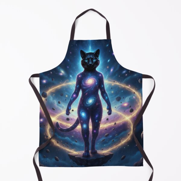 Item preview, Cosmic Black Panther - Nebula designed and sold by Cosmic Zoo.
