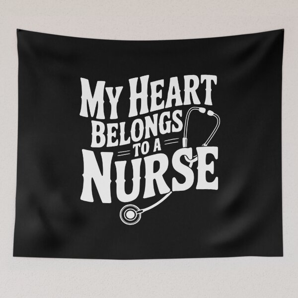 Item preview, My Heart Belongs to a Nurse designed and sold by Frank Ring.