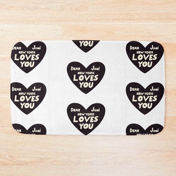 Item preview, Dear Joni, New York loves you - Black designed and sold by annaseditss.