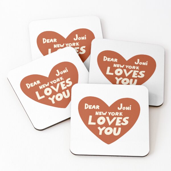Item preview, Dear Joni, New York loves you - brown  designed and sold by annaseditss.