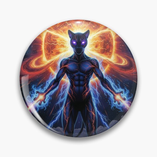 Item preview, Cosmic Black Panther - Nova designed and sold by Cosmic Zoo.