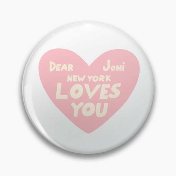Item preview, Dear Joni, New York loves you - pink designed and sold by annaseditss.