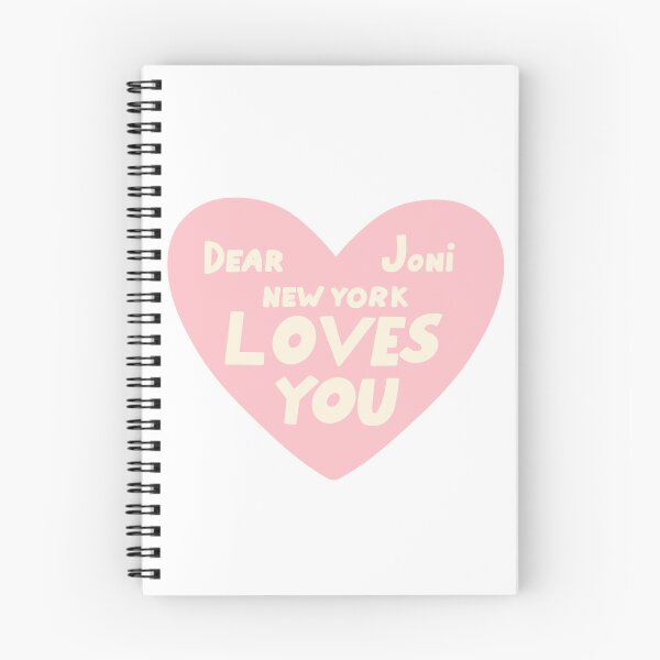 Item preview, Dear Joni, New York loves you - pink designed and sold by annaseditss.