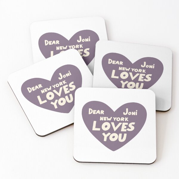 Item preview, Dear Joni, New York loves you - purple designed and sold by annaseditss.