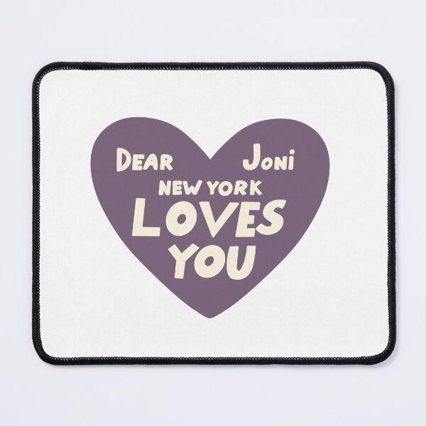 Item preview, Dear Joni, New York loves you - purple designed and sold by annaseditss.