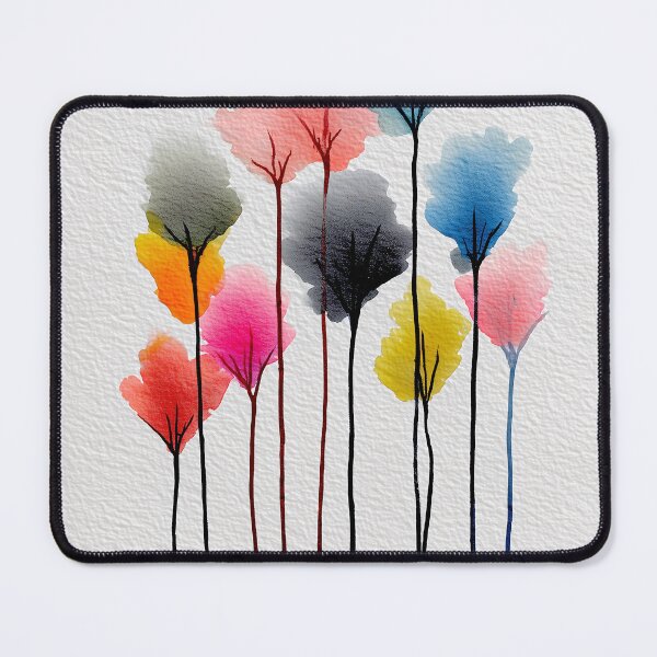 Item preview, Colorful Abstract Trees designed and sold by lautir.