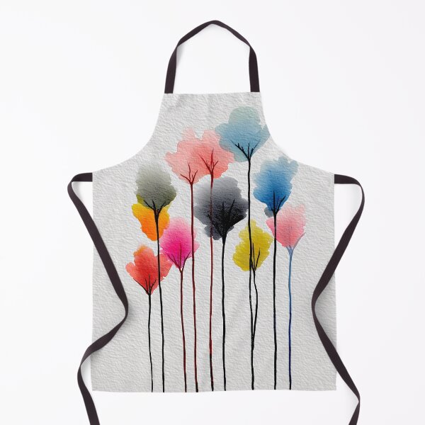 Item preview, Colorful Abstract Trees designed and sold by lautir.
