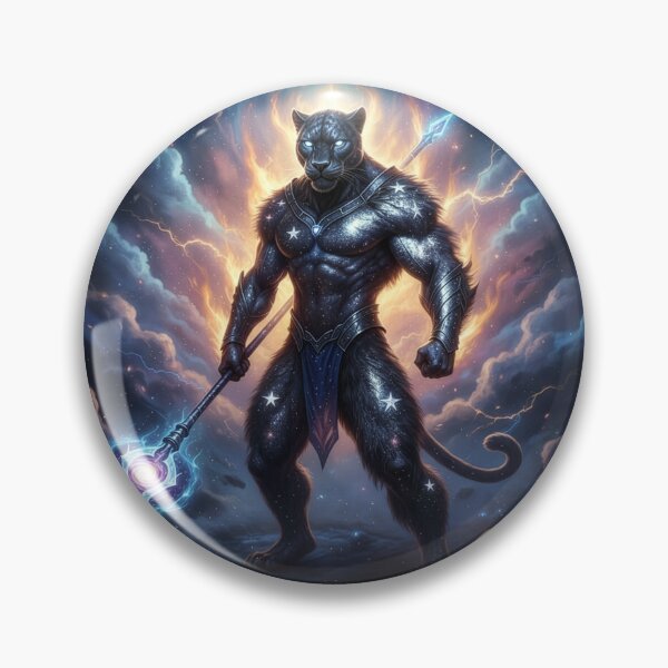Item preview, Cosmic Black Panther - Orion designed and sold by Cosmic Zoo.