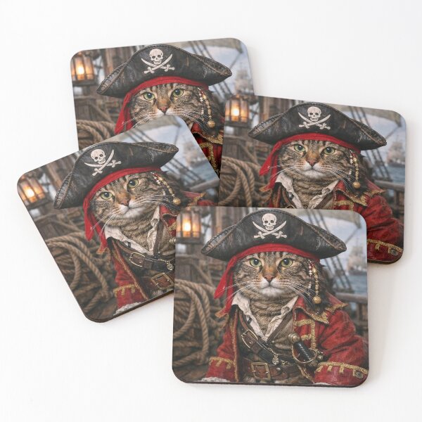 Item preview, Pirate Cat Costume designed and sold by CyberCanvasCo.