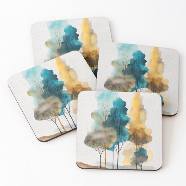 Item preview, Watercolor Forest Scene designed and sold by lautir.