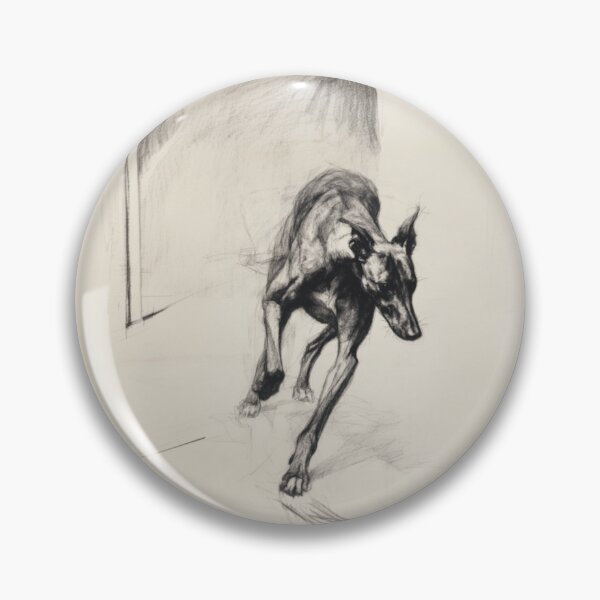 Item preview, A stalking Greyhound captured in mid-motion, Dogs in Motion designed and sold by CDC40.