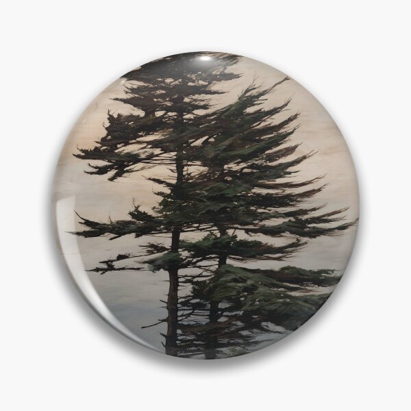 Item preview, Wind-Swept Trees on a Cloudy Day designed and sold by lautir.