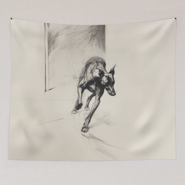 Item preview, A stalking Greyhound captured in mid-motion, Dogs in Motion designed and sold by CDC40.