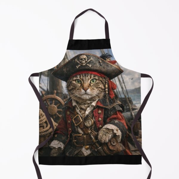Item preview, Pirate Cat Costume 2 designed and sold by CyberCanvasCo.