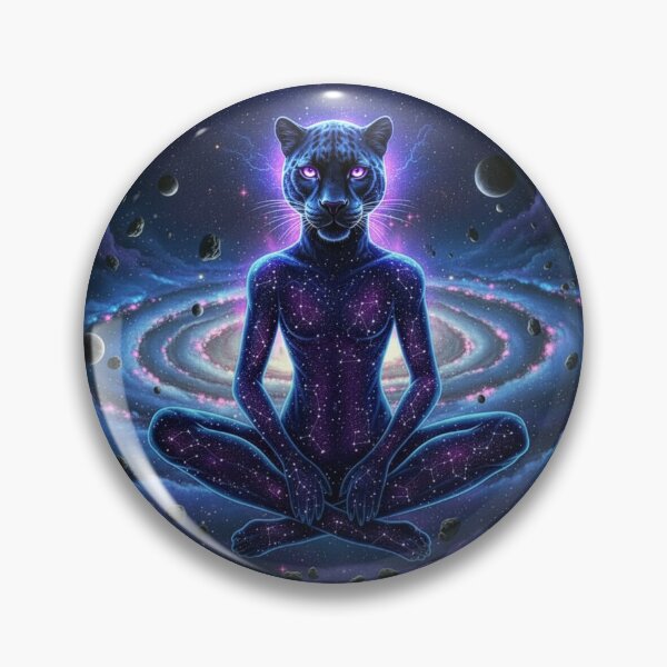 Item preview, Cosmic Black Panther - Stella designed and sold by Cosmic Zoo.