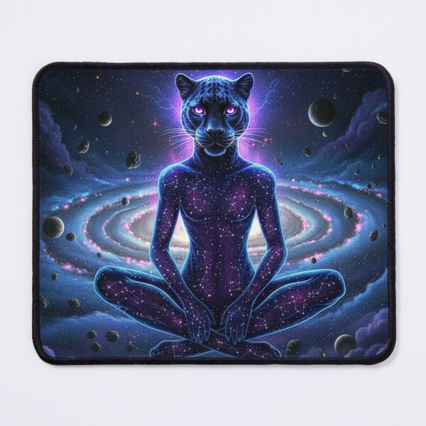 Item preview, Cosmic Black Panther - Stella designed and sold by Cosmic Zoo.