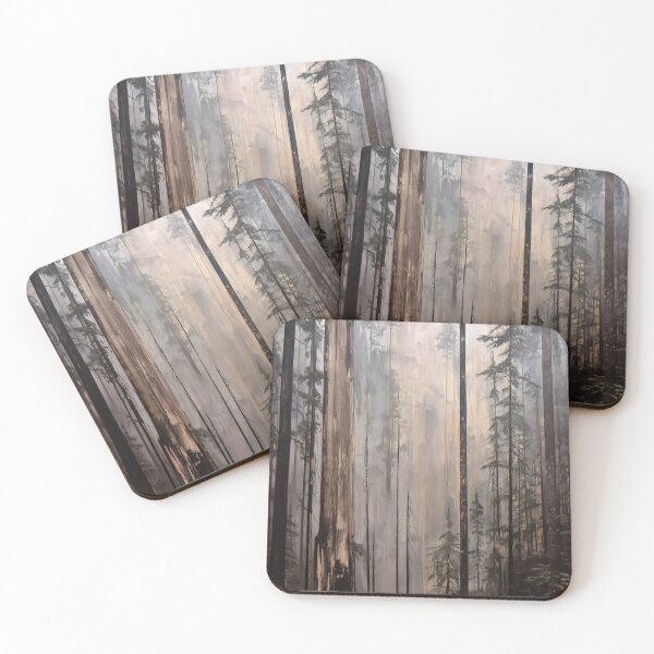 Item preview, Misty Redwood Forest designed and sold by lautir.