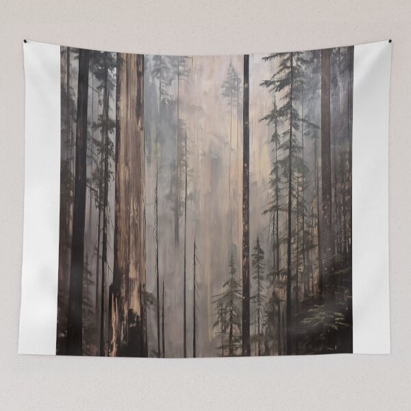 Item preview, Misty Redwood Forest designed and sold by lautir.