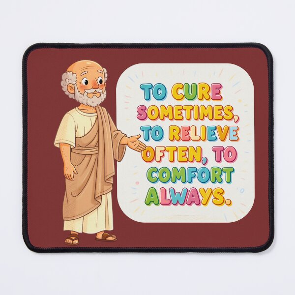 Item preview, "To cure sometimes, to relieve often, to comfort always."  Hippocrates designed and sold by Lilja888.