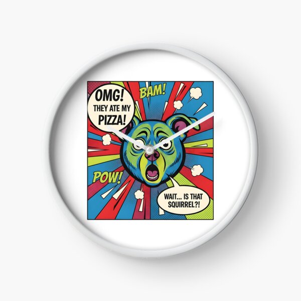 Item preview, Shocked Pop Art Dog - Funny Retro Comic Bark Art designed and sold by ArtCrafter13.