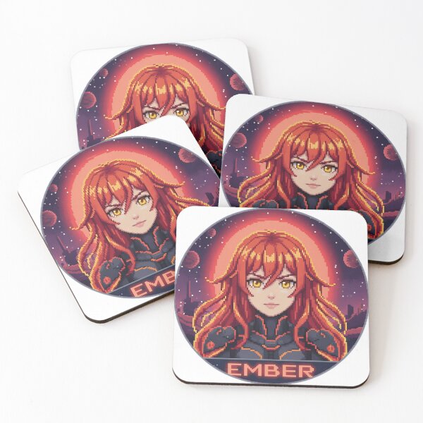Item preview, Ember Pixel Art – Yume Kawaii Space Odyssey Aesthetic designed and sold by Tw1nsAIArt.