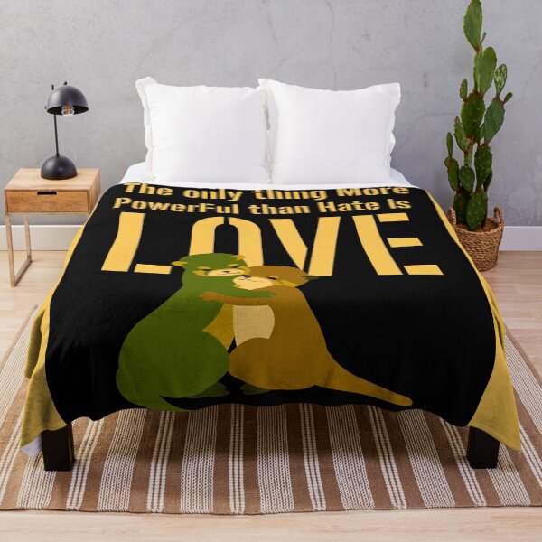 Item preview, The Only Thing More Powerful Than Hate Is Love – Inspirational Unity Quote Art designed and sold by ArtsyExplorer.