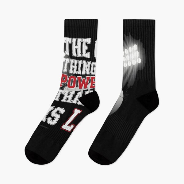 Item preview, The Only Thing More Powerful Than Hate Is Love Football Inspirational Quote Design designed and sold by Uglyandcute.