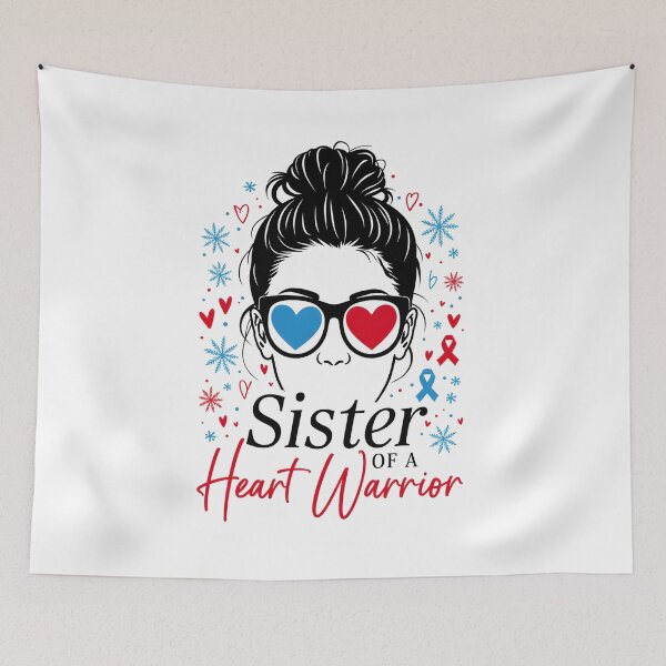 Item preview, Sister of a Heart Warrior designed and sold by LunaMagicStudio.