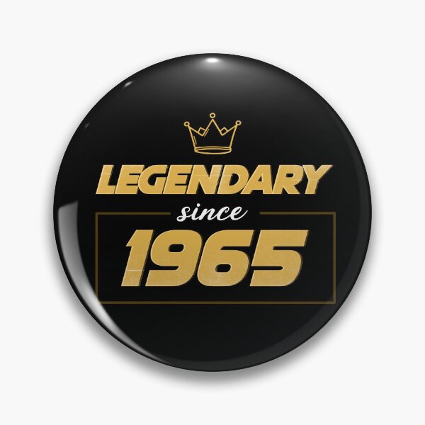 Item preview, Legendary Since 1965 - Vintage 1965 Birthday Gift for Men and Women designed and sold by LinaValearte.