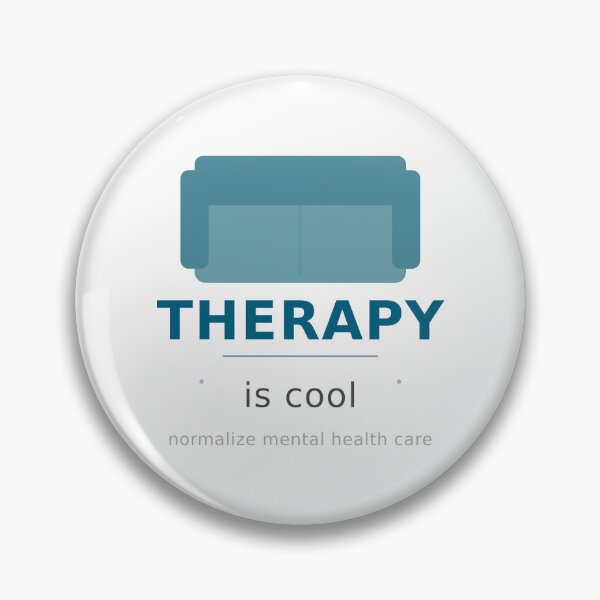 Item preview, Therapy is Cool Mental Health Support Gift designed and sold by markify.