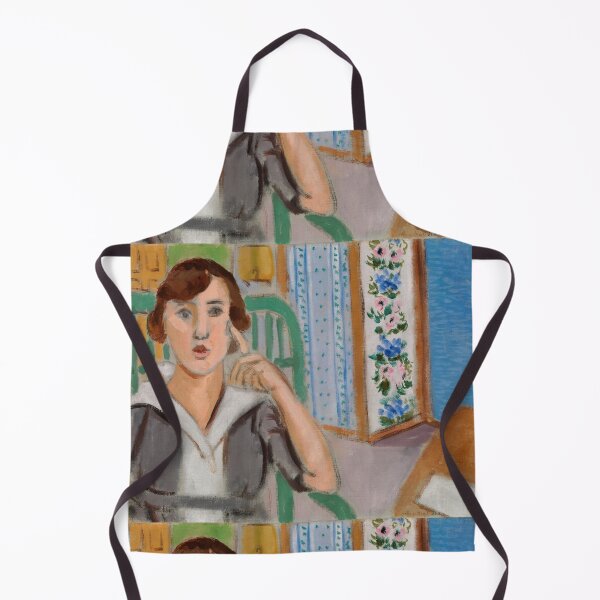 Item preview, Woman and Screen La Femme Au Paravent by Henri Matisse: Fauvist Interior Poster designed and sold by artofuniverse.