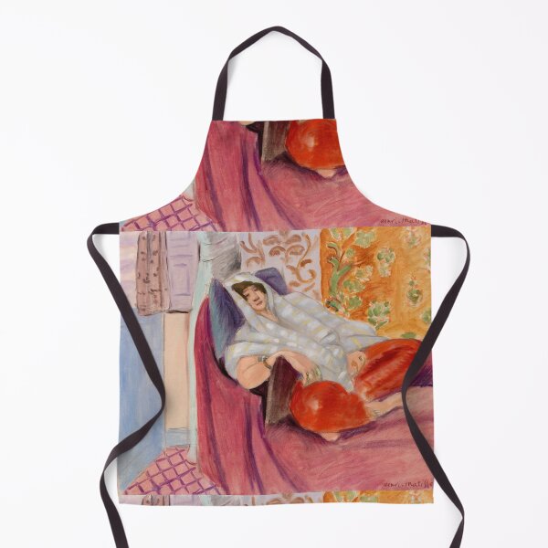 Item preview, Woman Reclining by Henri Matisse: Fauvist Interior Fine Art Poster designed and sold by artofuniverse.