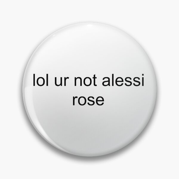 Item preview, lol ur not alessi rose designed and sold by PockyAndPinatas.