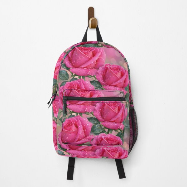 Item preview, Dewy Pink Roses in Bloom designed and sold by Dreamy Armine Art.