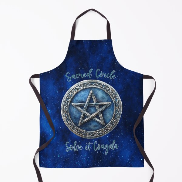 Item preview, Sacred Circle of Alchemy — Pentagram of Balance & Solve et Coagula designed and sold by MysticOzzy.