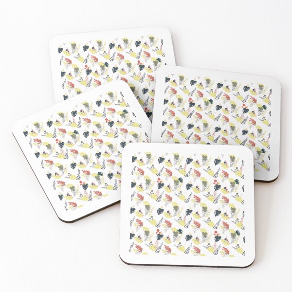 Item preview, Modern Tropical Foliage and Abstract Leaf Pattern designed and sold by SolutionsArt.